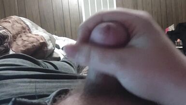 Newly 18 year old jerks off, as cum drizzles as they Finnish