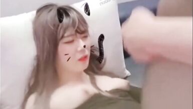 hellokitty Ladyboy and 2 guys getting fucked in the ass like a whore - 12 image