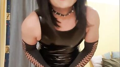 The Little Sissy in Latex suit - 15 image