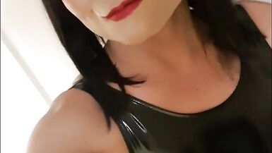 The Little Sissy in Latex suit - 5 image