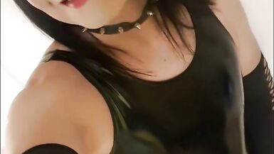 The Little Sissy in Latex suit - 8 image