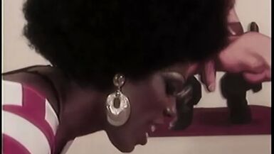 Brunette tranny and red head dude drill each other on the ki - 1 image