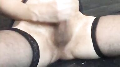 EDGEWORTH JOHNSTONE Femboy Schoolgirl Cumshot Jerking Off CAMERA 3 - 11 image