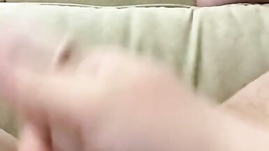 Horny FTM transman plays with phalloplasty penis - 14 image