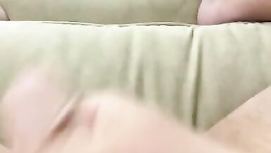 Horny FTM transman plays with phalloplasty penis - 15 image