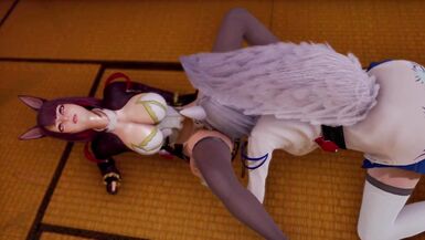 Futa Kaga fucked Akagi (Azure Lane 3d) - 2 image