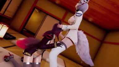 Futa Kaga fucked Akagi (Azure Lane 3d) - 4 image