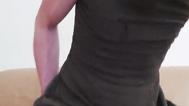 Theresa Cums riding her favourite vibrating big black dildo - 12 image