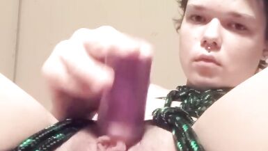 Fucking my fleshlight with my little cock till I cum - 7 image