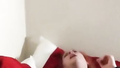 Trans girl has solo explosive orgasm - 10 image