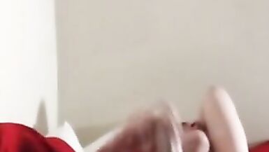 Trans girl has solo explosive orgasm - 15 image