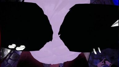 [ VR ] Big titty gothic mommy fucks in public FBT - 4 image