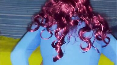 ZZ blue for you new lovesense cumscene - 4 image