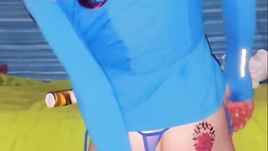 ZZ blue for you new lovesense cumscene - 5 image