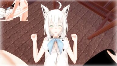 Vtuber - You fuck Futa Shirakami Fubuki | POV