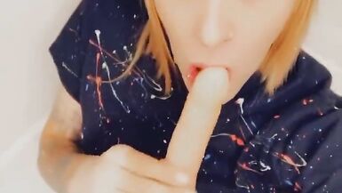 Beautiful Shemale Loves Teasing Cock in her Miniskirt - 2 image