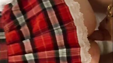 TS TRANNY SISSY gets fucked BAREBACK by BBC and camera man - 8 image