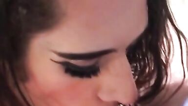 POV Femboy Maid Cleans Masters Cock - 5 image