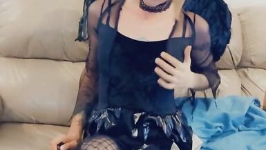 Trans Angel Lingerie Star