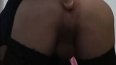 Pretty Crossdresser funs with her dildo into her ass - 11 image