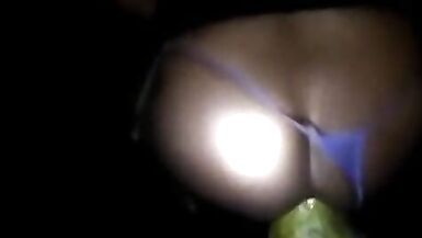 new ass pounding of transvestite slut elizabeth sitting on gigantic dildo at midnight - 5 image