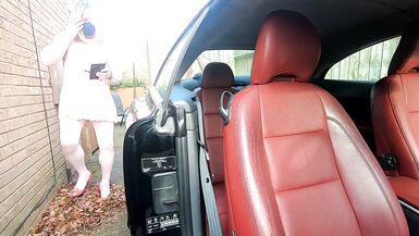 kelly cd playing and cuming with her new toy - 2 image