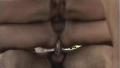 Blonde shemale getting her ass fucked hard outdoors by horny stud - 13 image