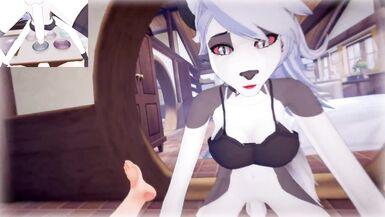 Helluva Boss/Hazbin Hotel - Futa Loona give a big suck  Male Taker POV - 11 image