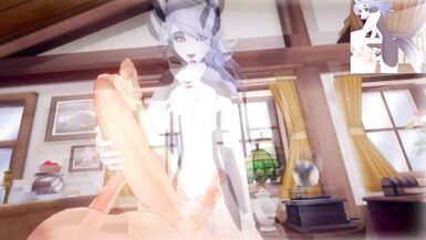 Helluva Boss/Hazbin Hotel - Futa Loona give a big suck  Male Taker POV - 15 image