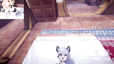 Helluva Boss/Hazbin Hotel - Futa Loona give a big suck  Male Taker POV - 7 image