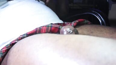 005 - Red Miniskirt Aneros & Prostate Play - (Part 2) - 13 image