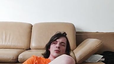 Thinn transgirl Theresa Si shows off her feet while she is training in panties to get big tights and ass POV - 13 image