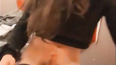 goth femboy lets her ass get destroyed until sissygasm (voiced) - 2 image