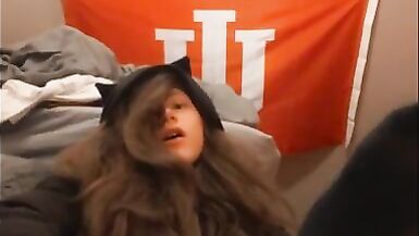 goth femboy lets her ass get destroyed until sissygasm (voiced) - 5 image