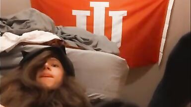 goth femboy lets her ass get destroyed until sissygasm (voiced) - 7 image