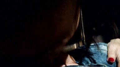 Kitty blows lexi in bar - 6 image