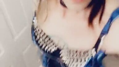 Punk Rock Girl Shows Off What She Is Packing - 11 image