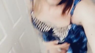 Punk Rock Girl Shows Off What She Is Packing - 12 image