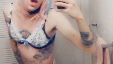 Sexy Cosplay Bunny Lingerie Wants Cock Inside Her - 12 image