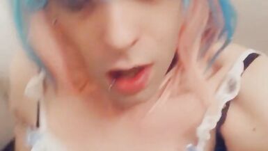 Sexy Cosplay Bunny Lingerie Wants Cock Inside Her - 15 image