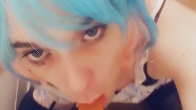 Sexy Cosplay Bunny Lingerie Wants Cock Inside Her - 9 image