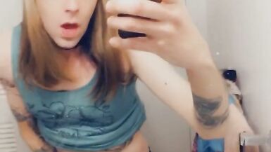 Feminine Girlie Showing Panties for Cock Tease - 13 image