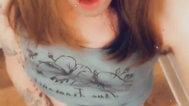 Feminine Girlie Showing Panties for Cock Tease - 15 image