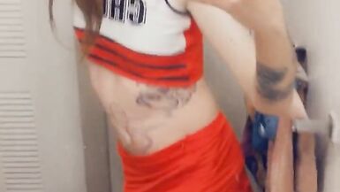Hot Cheerleader Wants Hard Cocks - 8 image