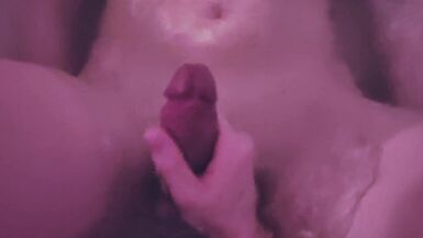 making my trans girlfriend cum in the bath :3 - 15 image