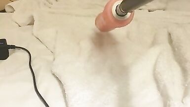 Machine fucks clairesquared brains out multiple squirts, watch me as I try not to cum all over myself - 9 image