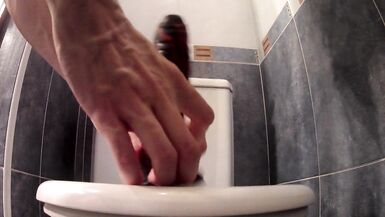 Ruined orgasm with alien dildo. See through thong panty - 3 image