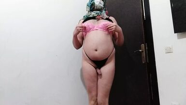 Natural Arab Shemale My Big And White Ass - 1 image