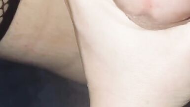 Sissy crossdressing Hubby getting fucked by wife - 6 image