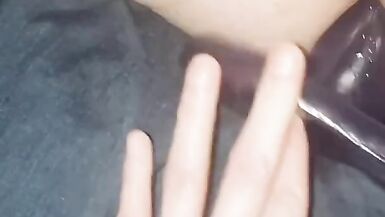 Sissy crossdressing Hubby getting fucked by wife